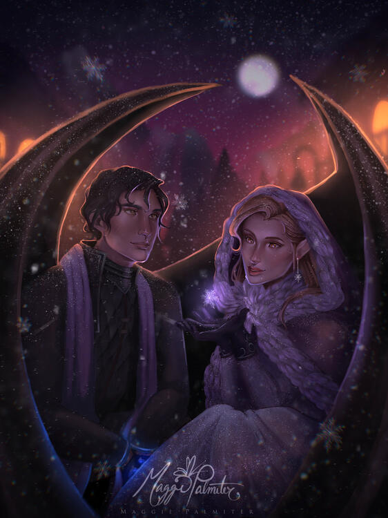 Azriel &amp; Elain Christmas 2022